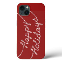 Joyeuses fêtes en coque iphone String Lights