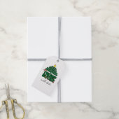 Joyeuses Fêtes étiquette de cadeau Trump craint (Avec de la ficelle)