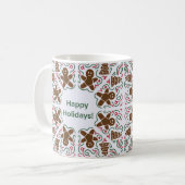 Joyeuses fêtes Gingerbread Mug (Devant gauche)