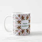 Joyeuses fêtes Gingerbread Mug (Gauche)
