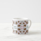 Joyeuses fêtes Gingerbread Mug (Devant droit)