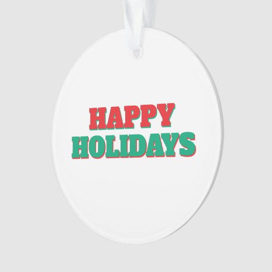 Joyeuses Fêtes Joyeux Noël Période de Vacances (devant)