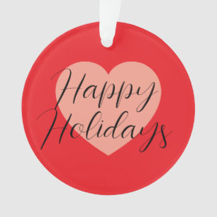 Joyeuses Fêtes Joyeux Noël Période des Fêtes Cœur