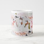 Joyeuses fêtes Jumbo Mug (Devant)