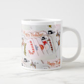Joyeuses fêtes Jumbo Mug (Droite)