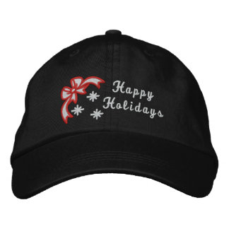 Joyeuses fêtes Noël brodé casquette femme