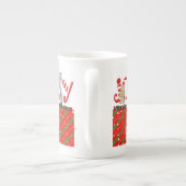 Joyeuses fêtes Noël Croire Chine Mug (Dos)