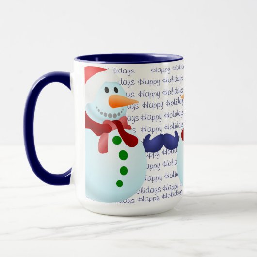 Joyeuses fêtes Noël Mug (Gauche)