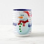 Joyeuses fêtes Noël Mug (Centre)
