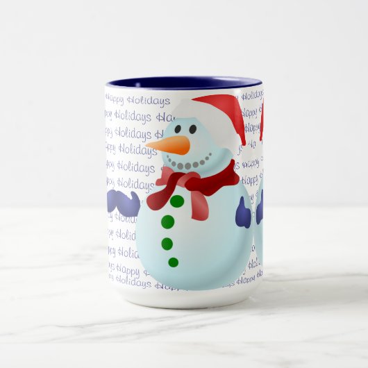 Joyeuses fêtes Noël Mug (Centre)