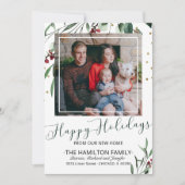 Joyeuses Fêtes Nouvelle Maison Moving Faire-part P (Devant)