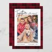 Joyeuses Fêtes Photo Carte de Noël (Devant / Derrière)