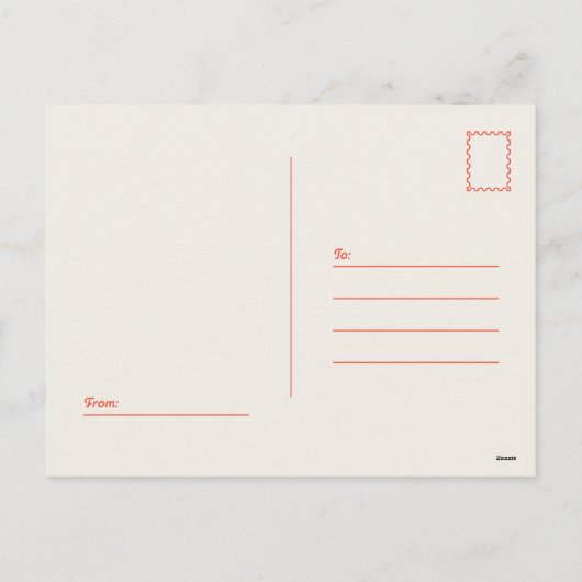 Joyeuses fêtes Rétro Noël Carte postale (Dos)