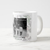 Joyeuses fêtes rétro saison salutations tasse de c (Devant droit)