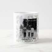 Joyeuses fêtes rétro saison salutations tasse de c (Devant)
