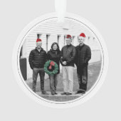 Joyeuses fêtes Rustique Black Grange Porte Holly P (dos)