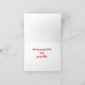 *JOYEUSES FÊTES* SUR LA CARTE MILES (Intérieur)