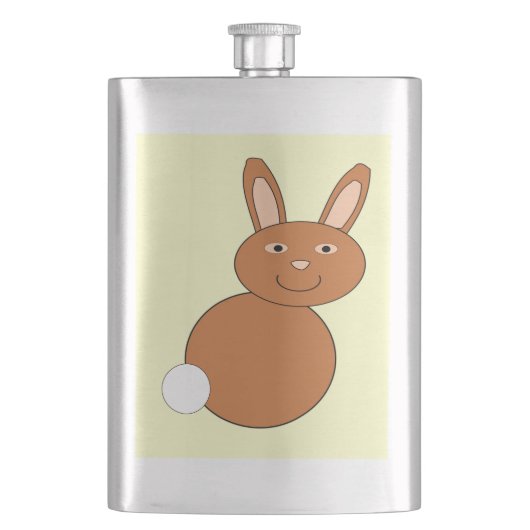 Joyeuses flacons de lapin de Pâques (devant)
