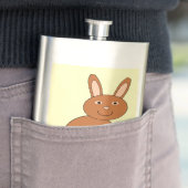 Joyeuses flacons de lapin de Pâques (En situation)
