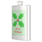 Joyeuses flacons Holly de Noël (Gauche)