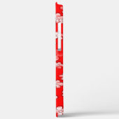 Joyeuses Fleurs 3 - Rouge - Jolie Fille Coque - (Verso / Gauche)