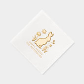 Joyeuses fleurs de printemps de lapin de Pâques pe (Droite)