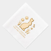 Joyeuses fleurs de printemps de lapin de Pâques pe (Droite)