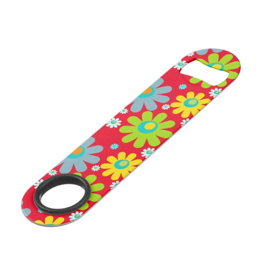 Joyeuses fleurs hippies (Devant angulaire)