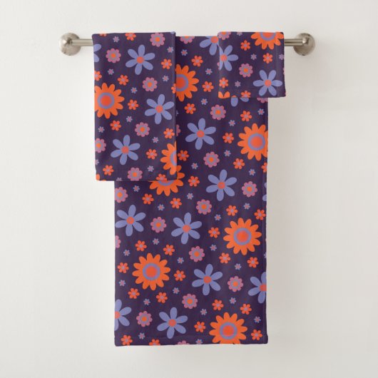 Joyeuses Fleurs Rétro mignonnes les années 70 Hipp (En situation)