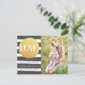 Joyeuses images Carte postale de vacances / LOVE (Debout devant)