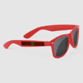 Joyeuses Lunettes de soleil de Noël (Maroon & Hunt (Droite)