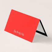 Joyeuses Mini cartes de Noël personnalisez la note (Back)