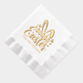 Joyeuses Oreilles de lapin de Pâques Nom personnal (Droite)