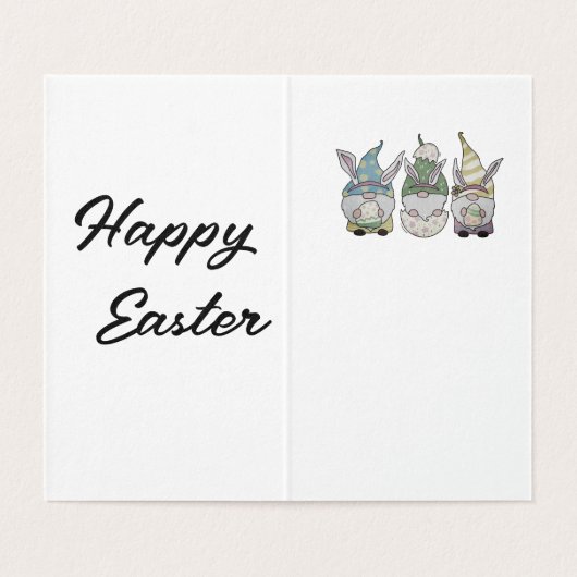 Joyeuses Pâques  (Inside Unfolded)