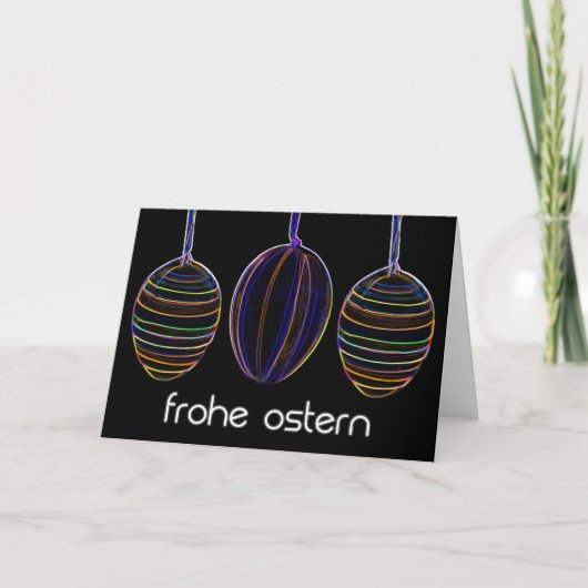 Joyeuses Pâques à vos proches ! Carte (Devant)