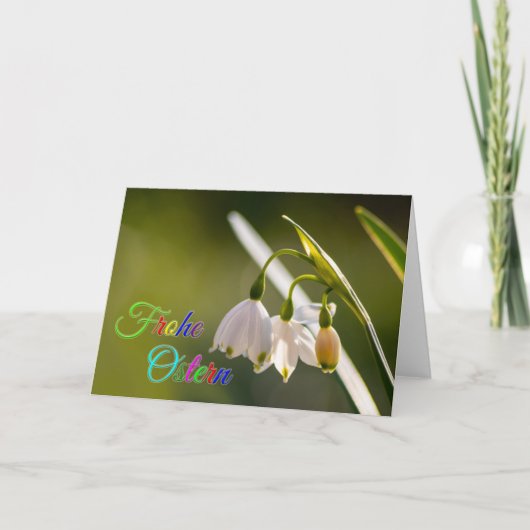Joyeuses Pâques à vos proches ! Carte (Devant)