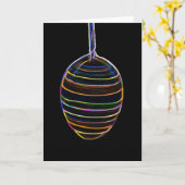 Joyeuses Pâques à vos proches ! Carte (Fleur jaune)