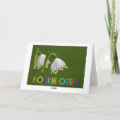 Joyeuses Pâques à vos proches ! Carte (Dos)