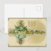 Joyeuses Pâques à Vous - Carte Postale Antique, (Devant / Derrière)