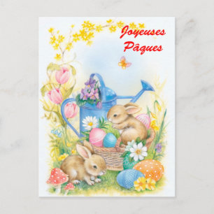 Joyeuses Pâques Briefkaart