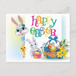 Joyeuses Pâques Carte postale