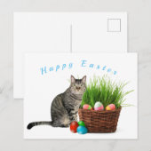Joyeuses Pâques de la part de votre carte postale (Devant / Derrière)