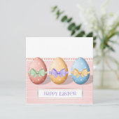 Joyeuses Pâques image de carte de Pâques (Debout devant)