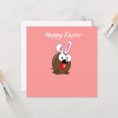 Joyeuses Pâques  image de carte de Pâques (Devant/Arrière en situation)