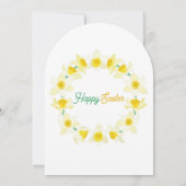 Joyeuses Pâques. Invitation (Dos)