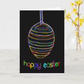 Joyeuses Pâques pour vos proches ! Carte (Fleur jaune)