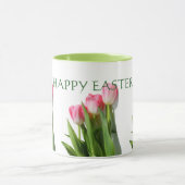 Joyeuses Pâques ! Tasse de tulipes (Centre)