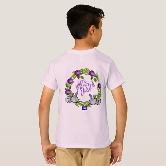 Joyeuses T-shirts de Pâques (Dos entier)