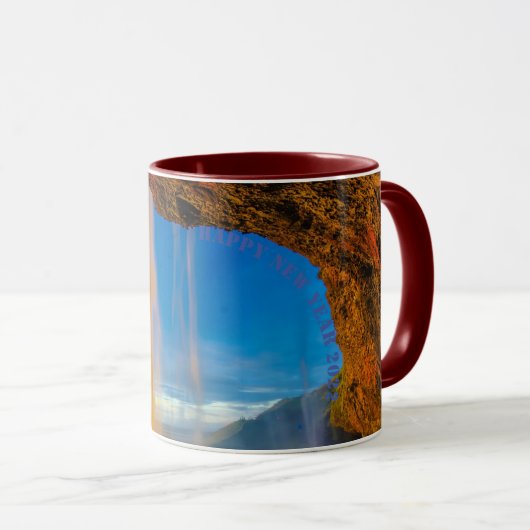 Joyeuses tasses du nouvel an 2022 (Devant droit)