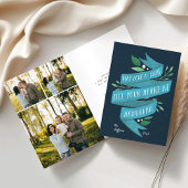 Joyeuses Tidings | Carte Hanoukka avec photos inté